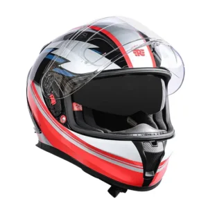 Royal Enfield SpeedX Full Face Helmet Red ISI DOT Certified Helmet