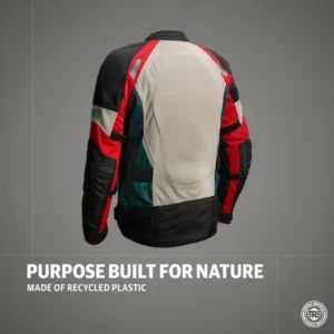 Royal Enfield Streetwind Eco Riding Jacket Off White with CE Level 2 Protectors