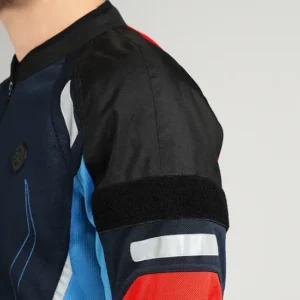 Royal Enfield Streetwind Eco 2 Riding Jacket Navy with CE Level 2 armour