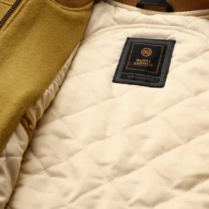 Royal Enfield Varsity Riding Jacket Yellow with CE Level 2 Protectors for Riders