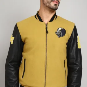 Royal Enfield Varsity Riding Jacket Yellow with CE Level 2 Protectors for Riders