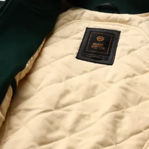 Royal Enfield Varsity Riding Jacket Green – Premium Motorcycle Jacket with CE Level 2 Protection