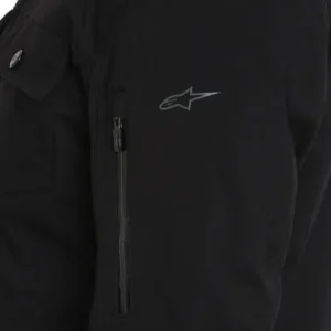 Royal Enfield Solano Black Waterproof Riding Jacket with CE-certified armour