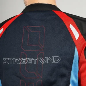 Royal Enfield Streetwind Eco 2 Riding Jacket Navy Blue with CE Level 2 protection