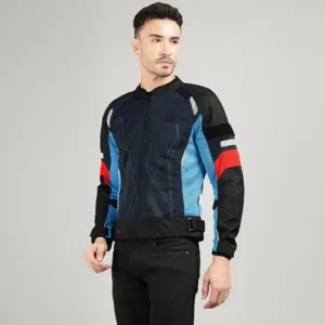 Royal Enfield Streetwind Eco 2 Riding Jacket Navy Blue with CE Level 2 protection