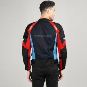 Royal Enfield Streetwind Eco 2 Riding Jacket Navy Blue with CE Level 2 protection