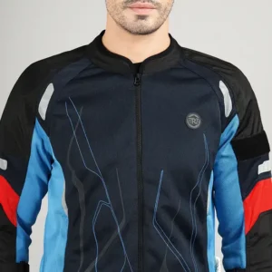 Royal Enfield Streetwind Eco 2 Riding Jacket Navy Blue with CE Level 2 protection