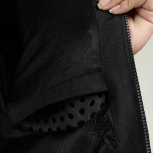 Royal Enfield Tourer Women’s Riding Jacket Golden with CE Level 2 armour and breathable mesh design