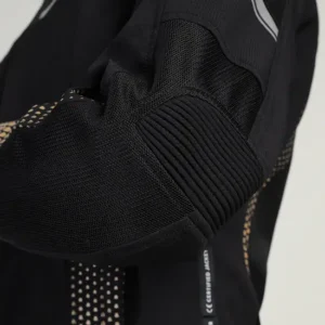 Royal Enfield Tourer Women’s Riding Jacket Golden with CE Level 2 armour and breathable mesh design