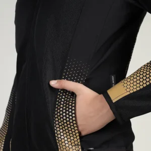 Royal Enfield Tourer Women’s Riding Jacket Golden with CE Level 2 armour and breathable mesh design