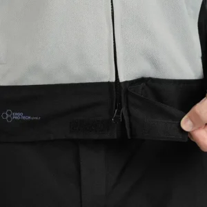 Royal Enfield High Street Eco Riding Jacket Light Grey with CE armor and breathable mesh design