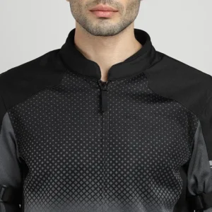 Royal Enfield High Street Eco Riding Jacket Light Grey with CE armor and breathable mesh design