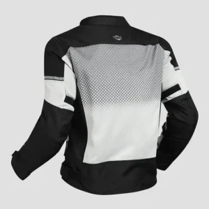 Royal Enfield High Street Eco Riding Jacket Light Grey with CE armor and breathable mesh design