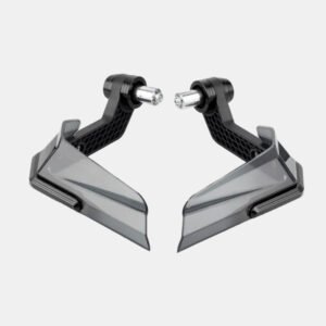 Hand Protector Economy universal motorcycle hand guard installed on bike handlebar