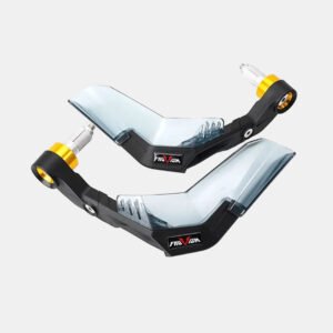 Hand Protector Premium universal motorcycle hand guard installed on bike