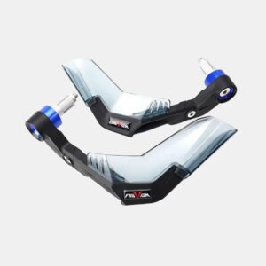 Hand Protector Premium universal motorcycle hand guard installed on bike