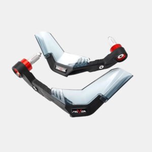Hand Protector Premium universal motorcycle hand guard installed on bike