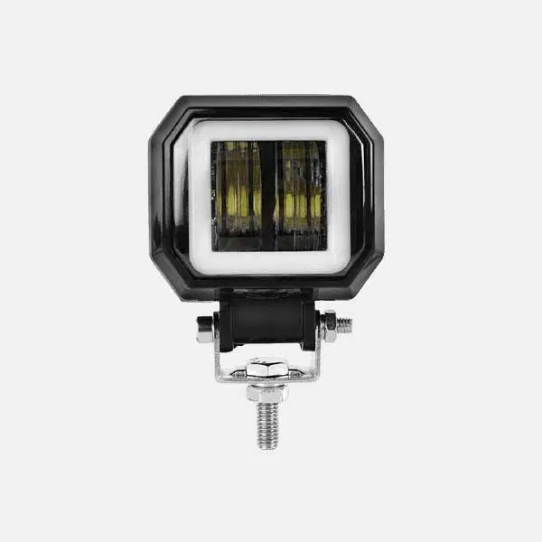 2 LED square and round fog light with 20W CREE LED and waterproof design