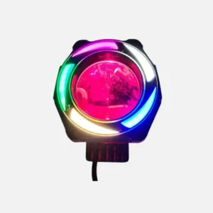 Multi Ring Fog Light for motorcycle with LED ring design and flash mode