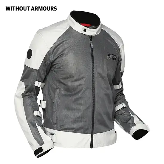 Royal Enfield Streetwind V2 Riding Jacket Shell Grey mesh city riding jacket