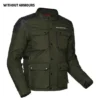 Royal Enfield Khardungla V2 riding jacket shell olive waterproof adventure jacket