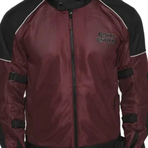 Royal Enfield Streetwind V2 Riding Jacket Shell Red lightweight mesh riding jacket