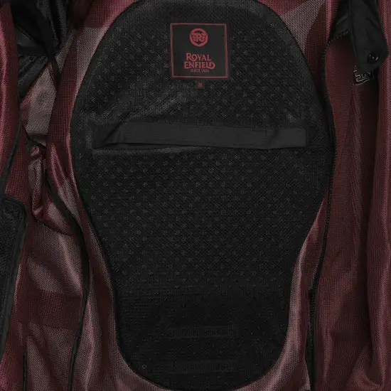 Royal Enfield Streetwind V2 Riding Jacket Shell Red lightweight mesh riding jacket