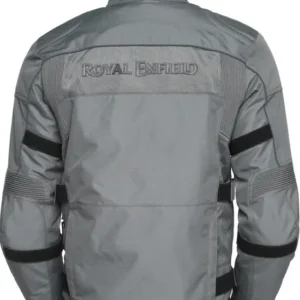 Royal Enfield Explorer V3 Grey Riding Jacket Shell – CE Certified for Touring