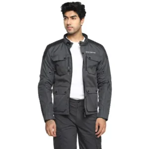 Royal Enfield Khardungla V2 Riding Jacket Shell Grey waterproof adventure riding jacket