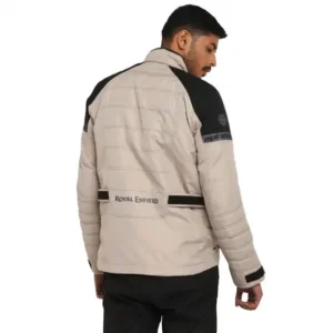 Royal Enfield Gravity Drystar Khaki Riding Jacket – Waterproof CE Level 2 Protection