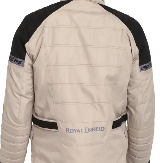 Royal Enfield Gravity Drystar Khaki Riding Jacket – Waterproof CE Level 2 Protection