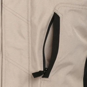 Royal Enfield Gravity Drystar Khaki Riding Jacket – Waterproof CE Level 2 Protection
