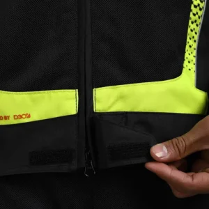 Royal Enfield Explorer V4 Print Riding Jacket Green with CE Level 2 armour