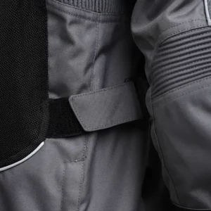 Royal Enfield Explorer V4 Print Riding Jacket Redditch Grey with CE Level 2 Armor