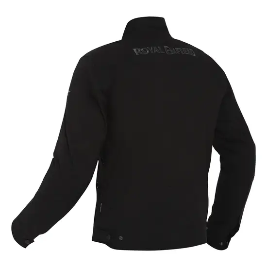 Royal Enfield Solano Black Waterproof Riding Jacket with CE-certified armour