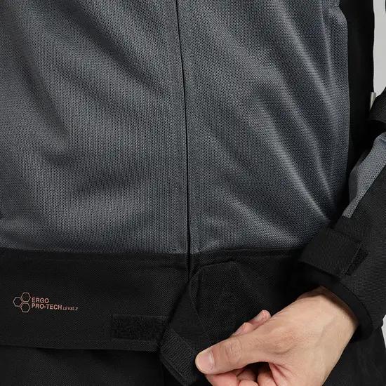 Royal Enfield High Street Eco Riding Jacket Black with CE Certified Armor