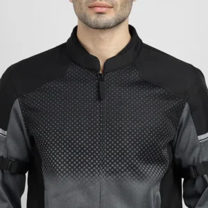 Royal Enfield High Street Eco Riding Jacket Black with CE Certified Armor