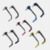Powerparts Lever Protector Premium Carbon installed on motorcycle handlebar