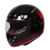 Royal Enfield NH44 Neo MLG Full Face Helmet Red front and side view