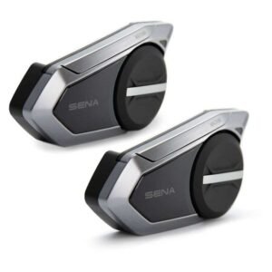 SENA 50S Dual Pack Bluetooth motorcycle headset with Harman Kardon speakers and Mesh intercom