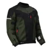 Royal Enfield Windfarer V2 Riding Jacket Green with CE armor and wind-resistant design