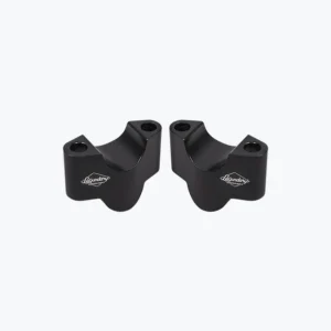 Legundary KTM 390 Enduro R Dodger Handle Riser Black CNC aluminum bar riser installed