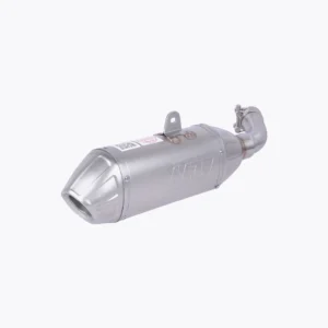 Norifumi Slipon Whoops Stainless Steel Exhaust installed on KTM 390 Adventure