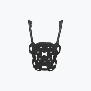 JB Racing X Pulse 210 Kargo Luggage Carrier Black installed on Hero Xpulse 210 rear rack