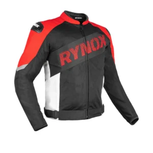 Rynox Delta GT Jacket Black Red race fit motorcycle riding jacket