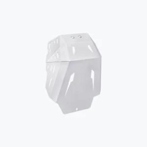 JB Racing X Pulse 210 Guardian Bash Plate Silver installed on Hero Xpulse 210 motorcycle