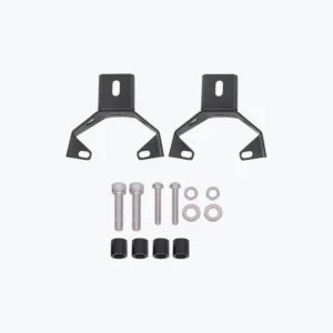 JB Racing Xpulse 210 LUX Fog Light Mount Black mild steel auxiliary light bracket