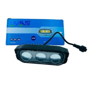 HJG 3 LED Sleek Projector Fog Light 24W white yellow universal fog lamp