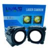HJG Laser Cannon Foglight 80W white yellow laser focused LED fog light for cars and bikes