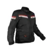 Rynox Stealth Air Pro Jacket Black Red mesh ADV touring riding jacket with CE protectors